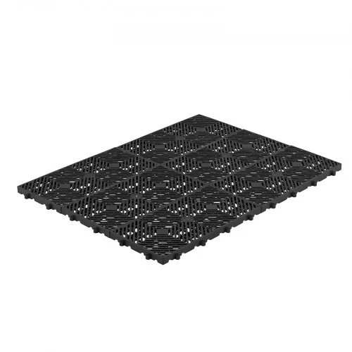Koduva VEVOR plastikinės paletės, 6 vnt., 600 x 300 x 30 mm, juodos