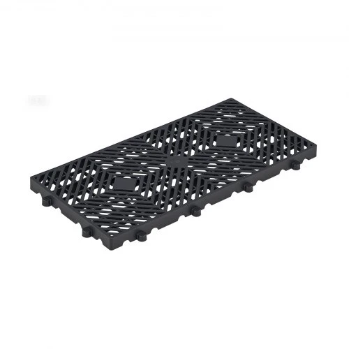 Koduva VEVOR plastikinės paletės, 6 vnt., 600 x 300 x 30 mm, juodos