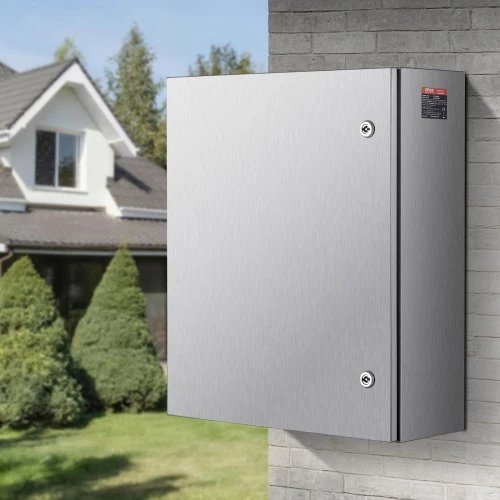 VEVOR Plieninė elektrinė dėžė, 60 x 50 x 20 cm, 304 nerūdijančio plieno elektrinis korpusas