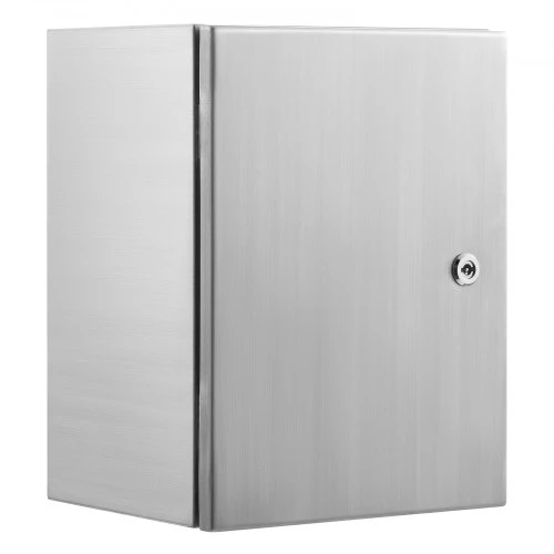 VEVOR Plieninė elektros dėžė, 50,8 x 40,6 x 20,3 cm, 304 nerūdijančio plieno sieninis elektrinis korpusas