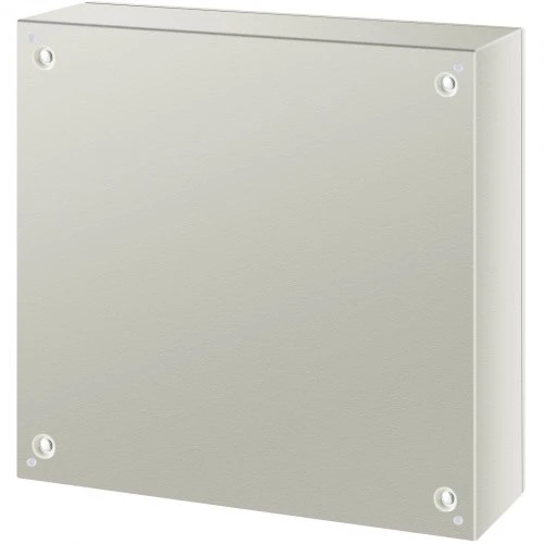 VEVOR Plieninė elektros spinta 60 x 60 x 20 cm, NEMA 4X, IP66, su montavimo plokšte
