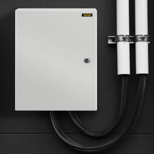Koduva VEVOR plieninė elektros spinta, NEMA 4X, 50x40x25 cm, IP66, su montavimo plokšte