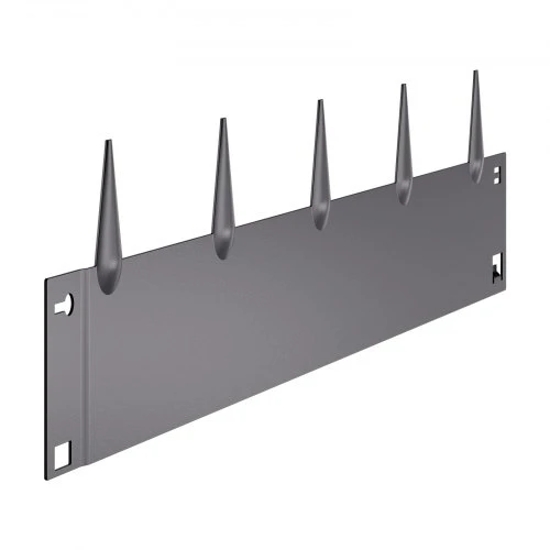 Koduva VEVOR plieninė kraštinė sodo zonai, 5 vnt., 39 x 5 in, tamsiai pilka