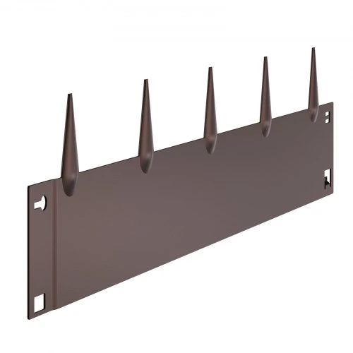 Koduva VEVOR plieninė kraštovaizdžio bortelė, 5 vnt., 39 x 5 in, ruda