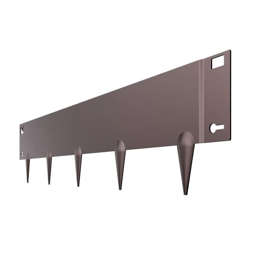 Koduva VEVOR plieninė kraštovaizdžio bortelė, 5 vnt., 39 x 5 in, ruda