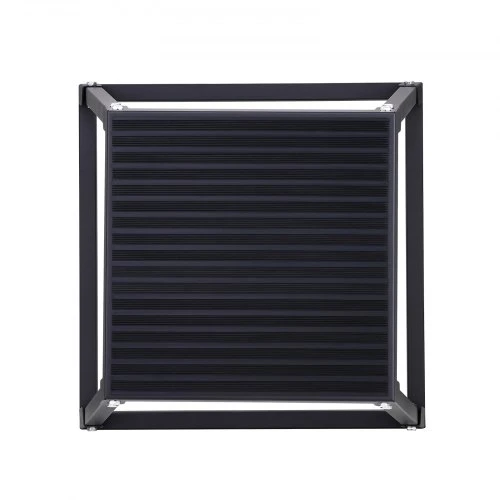 VEVOR Plyometrinė šuolių platforma, 12 col., plieninė, juoda