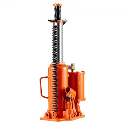 VEVOR Pneumatinis hidraulinis butelio keltuvas, 12 t, 265–505 mm