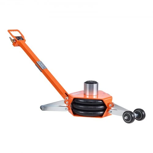 VEVOR Pneumatinis keltuvas, 3 t trijų maišų air jack, iki 470 mm, su atramine strype ir reguliuojama rankena