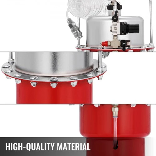 VEVOR Pneumatinis stabdžių skysčio nuleidimo įrankių rinkinys, 1,3 gal (5 l), 10–40 PSI