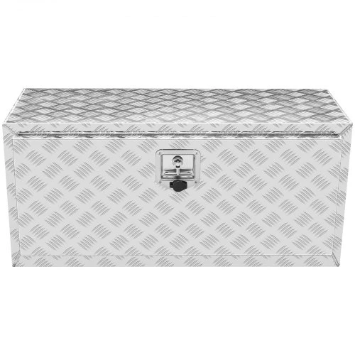 VEVOR Po kėbulu montuojama sunkvežimio dėžė, 914 x 430 x 460 mm, aliumininė įrankių dėžė su užraktu ir raktais