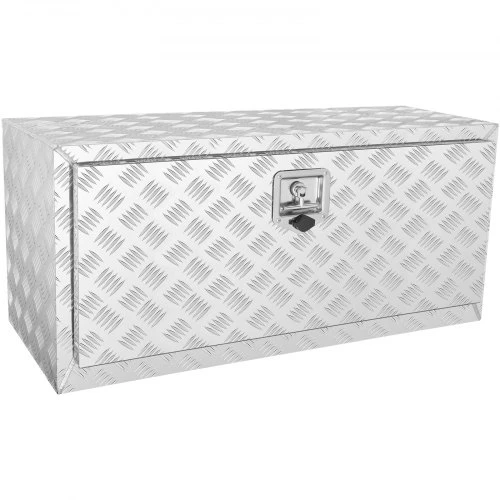 VEVOR Po kėbulu montuojama sunkvežimio dėžė, 914 x 430 x 460 mm, aliumininė įrankių dėžė su užraktu ir raktais