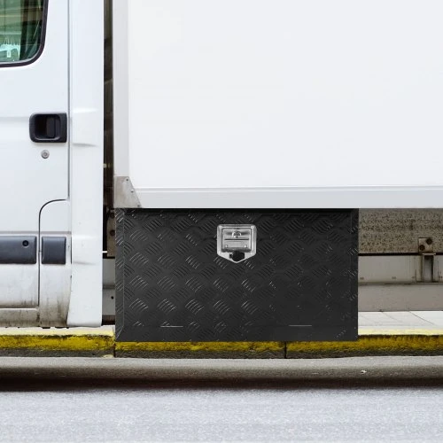 VEVOR Po kėbulu montuojama sunkvežimio įrankių dėžė, aliuminis, 76 x 36 x 41 cm