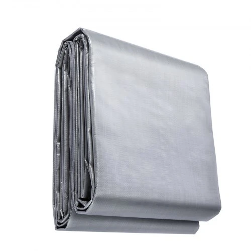 Koduva VEVOR polietileno tentuvas 487,7 x 609,6 cm, 0,25 mm, sidabrinė/ruda