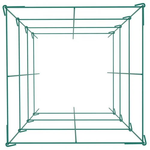 VEVOR Pomidorų atramos, 3 vnt., 37 x 37 x 100 cm, žalios