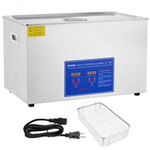 VEVOR Profesionalus ultragarsinis valiklis, 30 l, nerūdijančio plieno, 40 kHz