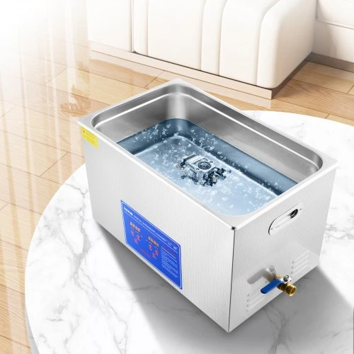 VEVOR Profesionalus ultragarsinis valiklis, 30 l, nerūdijančio plieno, 40 kHz