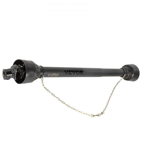 VEVOR PTO velenas 1-3/8" x 6 šlicų, T4, 43"–61"