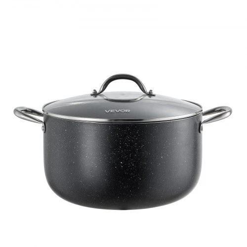 Koduva VEVOR puodas LY-12QT, 11,4 l, aliuminis, su stikliniu dangčiu
