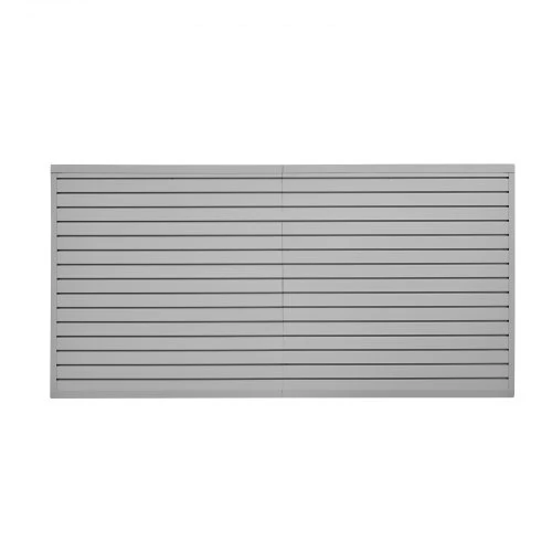 Koduva VEVOR PVC garažo sieninė plokštė su priedais, pilka, 8 x 4 ft