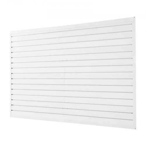 Koduva VEVOR PVC garažo sienų panelės, 8 x 4 pėdų, baltos, su priedais