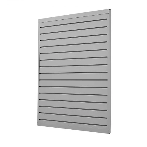 Koduva VEVOR PVC garažo slatwall panelis, 4 x 4 ft, pilkas, modulinis