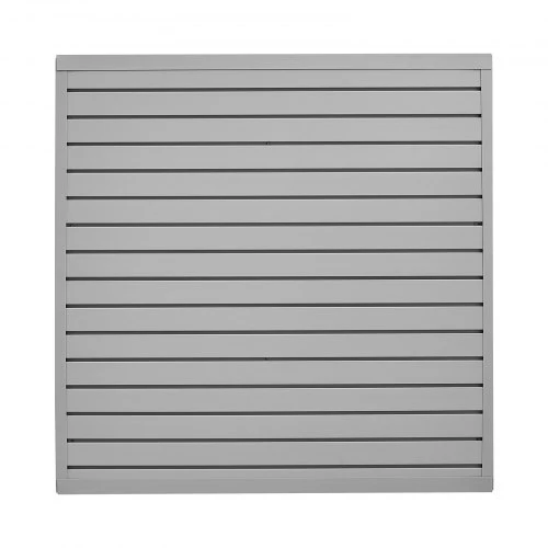 Koduva VEVOR PVC garažo slatwall panelis, 4 x 4 ft, pilkas, modulinis