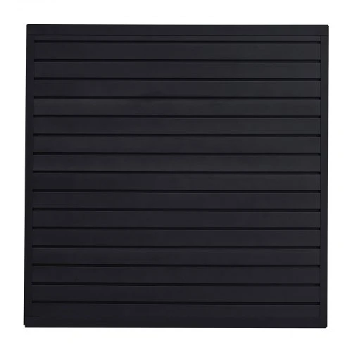 Koduva VEVOR PVC slatwall panelė garažui, 4 x 4 ft, juoda, modulinė