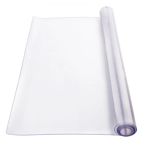 VEVOR PVC stalo apsauga, 24 x 48 col. / 609,6 x 1219 mm, 2,0 mm, skaidri