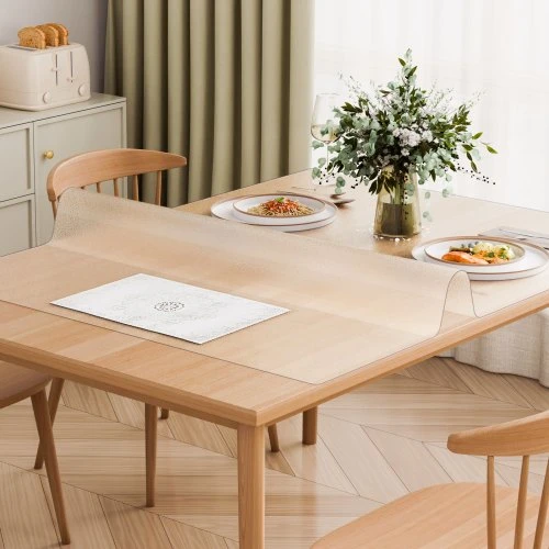 VEVOR PVC stalo apsauga, 914,4 x 1524 mm, 1,5 mm, skaidri