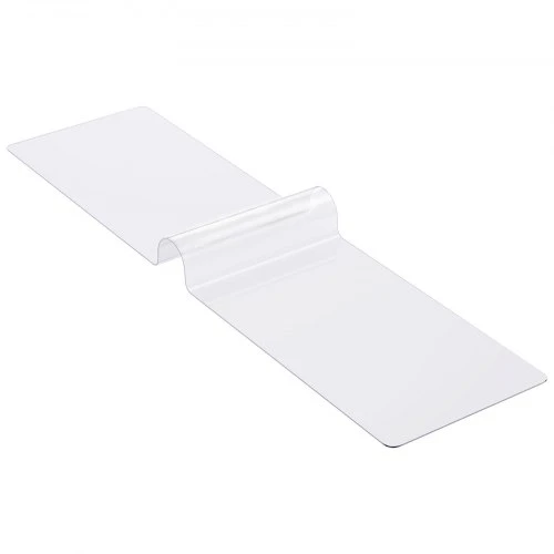 VEVOR PVC stalo apsauga, stačiakampė, skaidri, 106,7 x 243,8 cm, 1,5 mm
