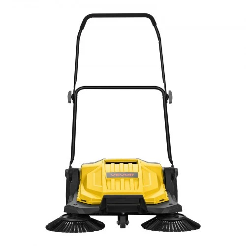 VEVOR Rankinis grindų šluotuvas, 650 mm, 18,9 l, geltonas
