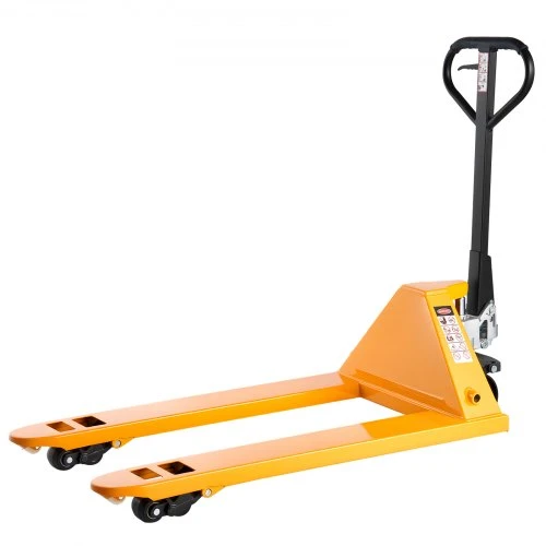 VEVOR Rankinis padėklų vežimėlis 2,5 t, 122 x 68,6 cm šakės, 85–180 mm kėlimo aukštis