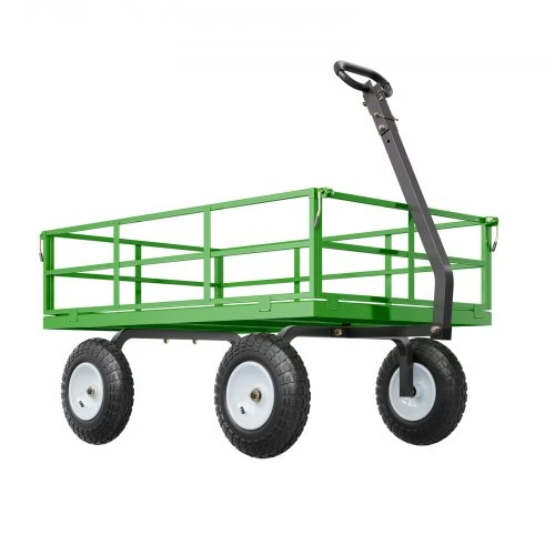 VEVOR Rankinis plieno sodo vežimėlis, juodas ir žalias, V1200G, 544,31 kg