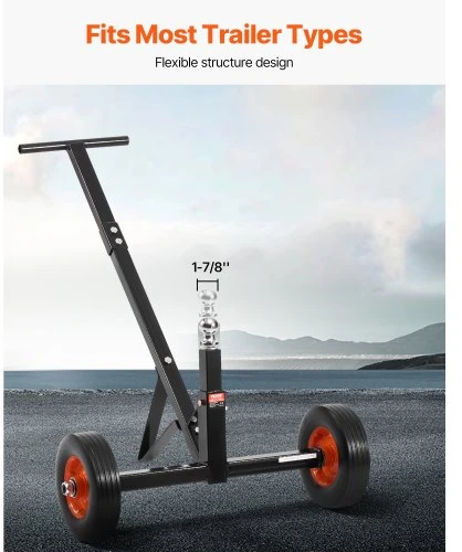 VEVOR Rankinis priekabos pervežimo vežimėlis QYC600-B, 272 kg, plieno