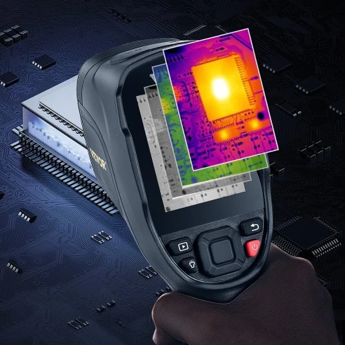 VEVOR Rankinis šiluminis vaizduoklis SC204N, IR raiška 240 x 180, 7,1 cm LCD ekranas