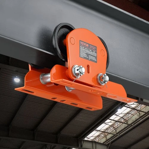 Koduva VEVOR rankinis vežimėlis elektriniam keltuvui, 998 kg, 6,8–11 cm