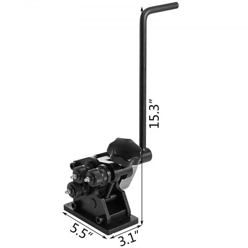 VEVOR Rankinis žiedų lankstymo įrankis metalui, 343 mm, 3" ir didesniems žiedams