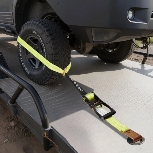 VEVOR Ratų atramos ir diržų tvirtinimo rinkinys motociklui, Flat Hook, 4540 kg / 1512 kg
