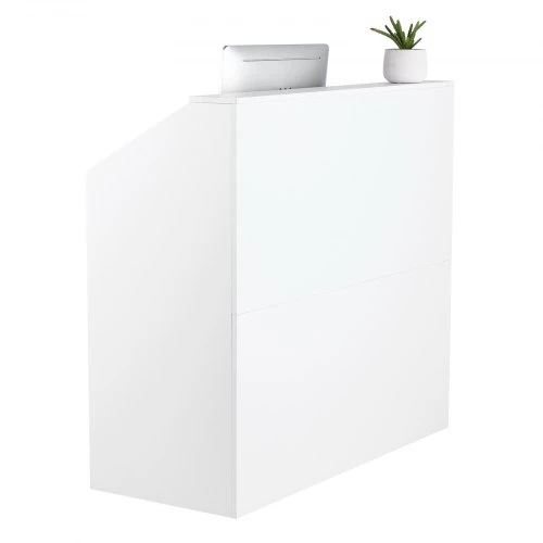 Koduva VEVOR recepcijos stalas, 1180 x 500 x 1115 mm, baltas