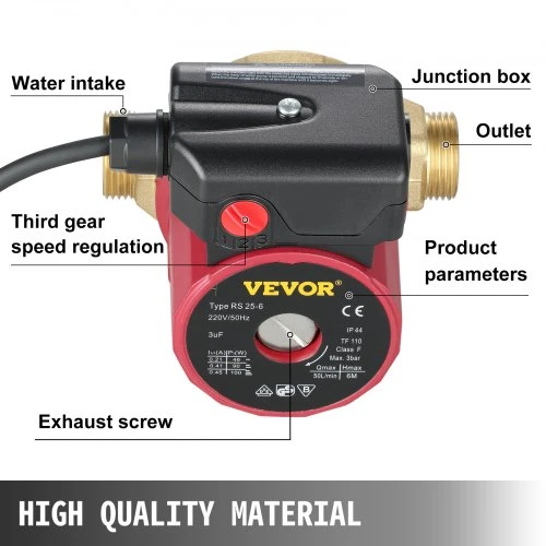 VEVOR Recirkuliacinis siurblys ZYBLPS20-12-10001V2, 220 V, 90 W