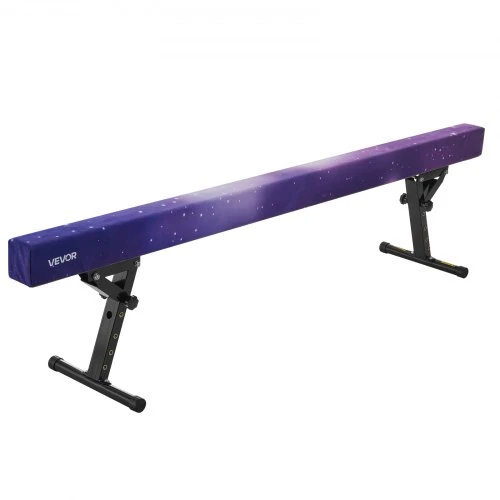 VEVOR Reguliuojama gimnastikos balansavimo sija vaikams, 8 ft, Galaxy