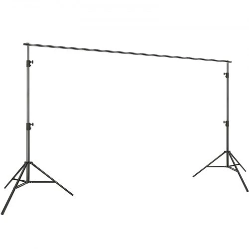VEVOR Reguliuojamas foto fono stovas 365,7 x 304,8 cm su 6 spaustukais ir krepšiu