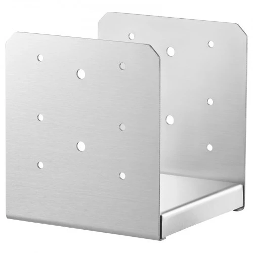 Koduva VEVOR reguliuojamas stulpo pagrindas 152,4 x 152,4 mm, 10 vnt., nerūdijančio plieno