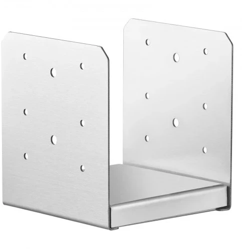Koduva VEVOR reguliuojamas stulpo pagrindas 152,4 x 152,4 mm, 10 vnt., nerūdijančio plieno