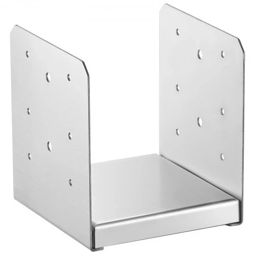 Koduva VEVOR reguliuojamas stulpo pagrindas 152,4 x 152,4 mm, 10 vnt., nerūdijančio plieno