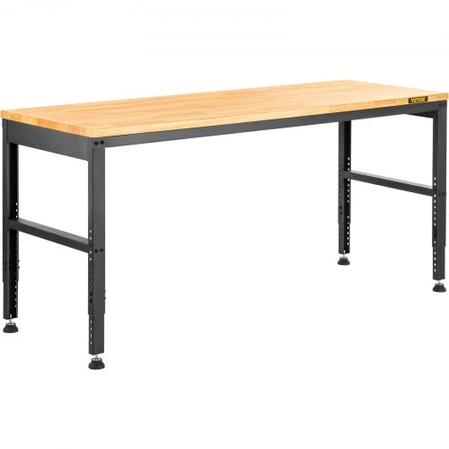 VEVOR Reguliuojamo aukščio darbastalis, 122 x 61 cm, 72–97 cm, 900 kg