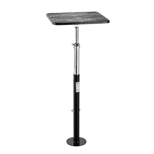 VEVOR RV ištraukiamos dalies atraminiai stovai, 2 vnt., plienas, juoda / sidabro, 54-122 cm
