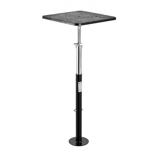 VEVOR RV ištraukiamos dalies atraminiai stovai, 2 vnt., plienas, juoda / sidabro, 54-122 cm