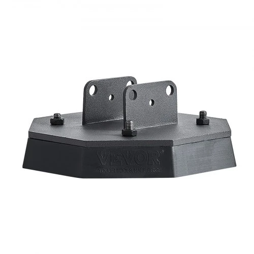 VEVOR RV lyginimo atramų pagalvėlės, guminės priekabos kėliklio pagalvėlės, 4 vnt., 20 x 20 x 8 cm