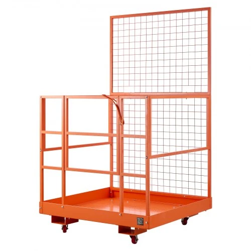 Koduva VEVOR šakinių krautuvų saugos krepšys, 1225 x 1148 mm, 635,03 kg, su 4 ratais